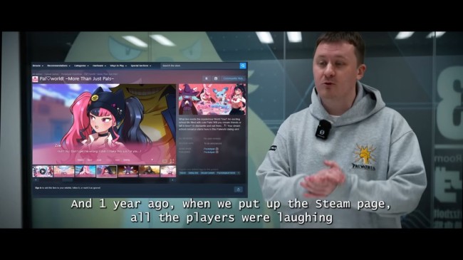 《幻兽♡帕鲁》恋爱模拟游戏 官方明确圭臬无成东谈主践诺