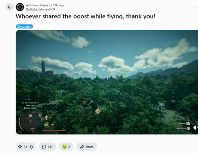 《红色沙漠》惊现极速滑翔技巧!玩家恳请开发商别修Bug