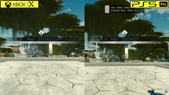 《星空》PS5 Pro与Xbox Series X画质对比！各有千秋