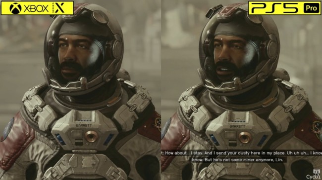 《星空》PS5 Pro与Xbox Series X画质对比！各有千秋