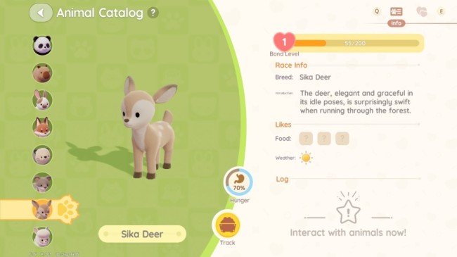 《心动小镇》梅花鹿先容