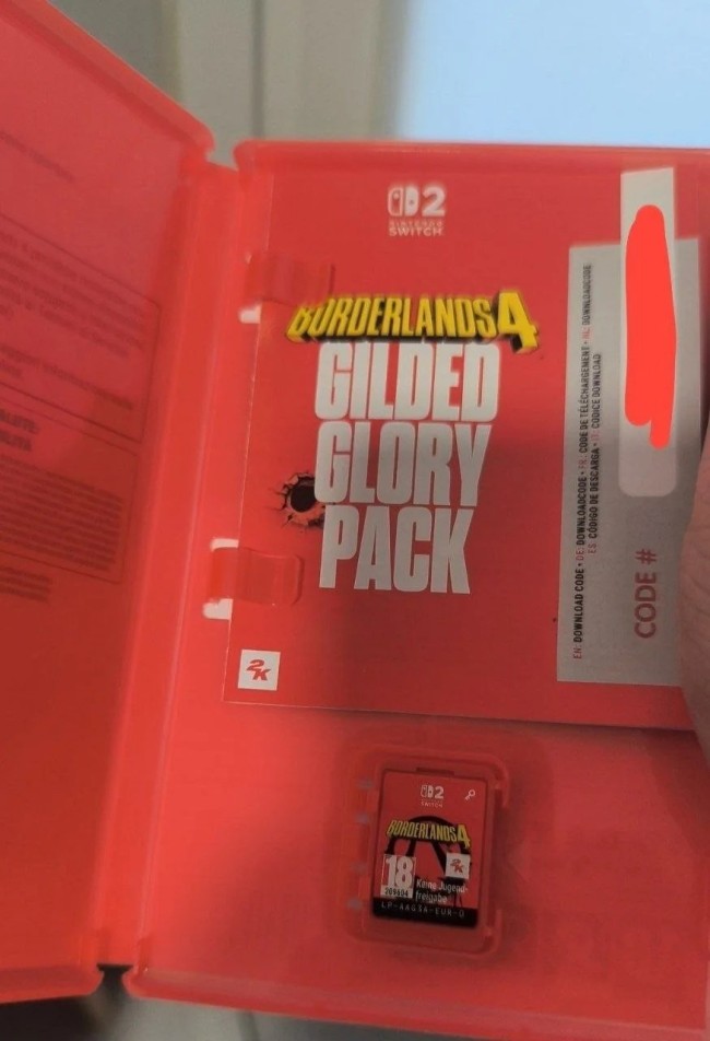 《无主之地4》Switch2实体版意外现身 开发却已无限期搁置