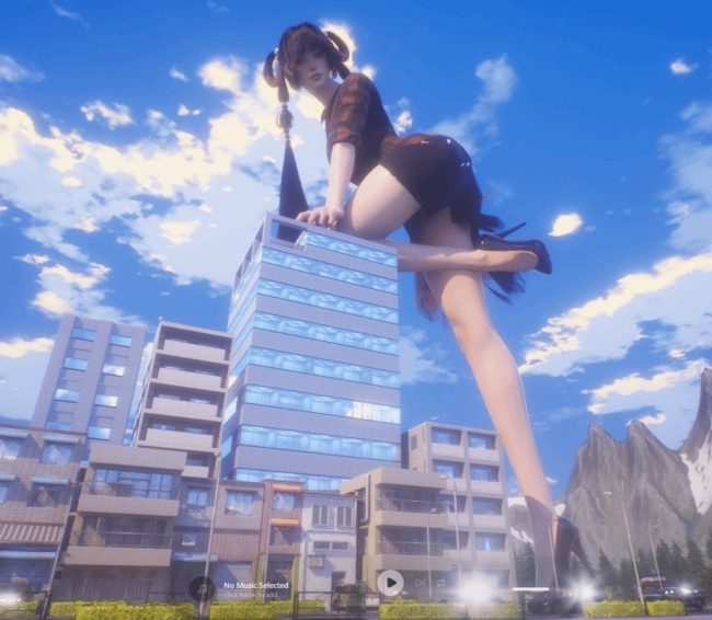 《女巨人游乐场》新截图 自定义系统能正常使用了