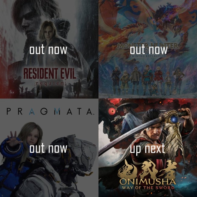 没有对比就没有震撼 Capcom这几年产能太夸张了