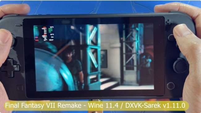 国外魔改达人发布Switch Lite“Pro”  能流畅运行《最终幻想7重制版》