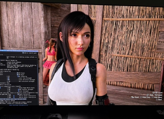 《最终幻念念7：新生》DLSS5对比图 蒂法变大妈了