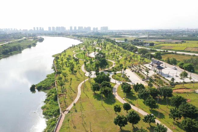 博罗县石湾完成沙河综合整治生态修复工程 东坡公园总投资约1.16亿元