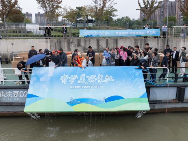 慈善助力长江大保护,1万尾胭脂鱼回归“母亲河”