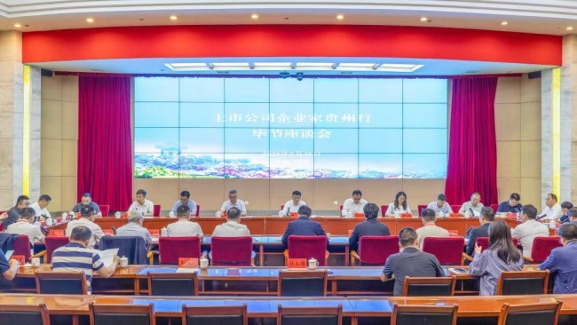 投资贵州正当其时 寇立国率30家上市公司及500强企业赴黔深度考察