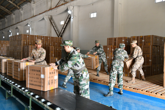 联勤官兵+基干民兵,干得漂亮!