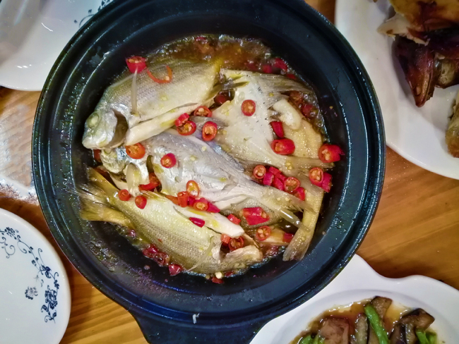 Hainan specialty fish casserole. Photo by Xu Ersheng