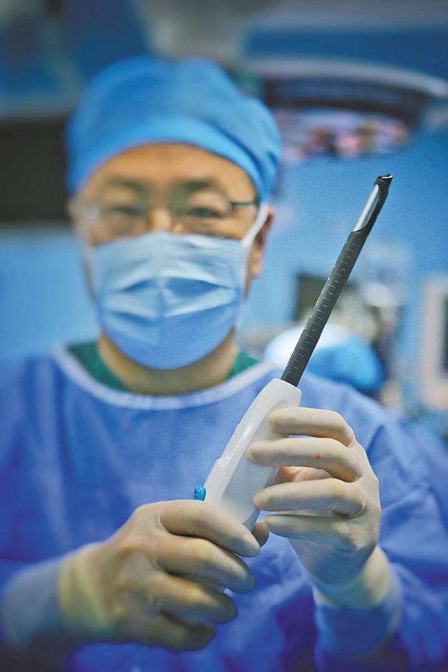 把医生的金点子变成医疗器械  全球首创的微创心肌旋切器百发百中