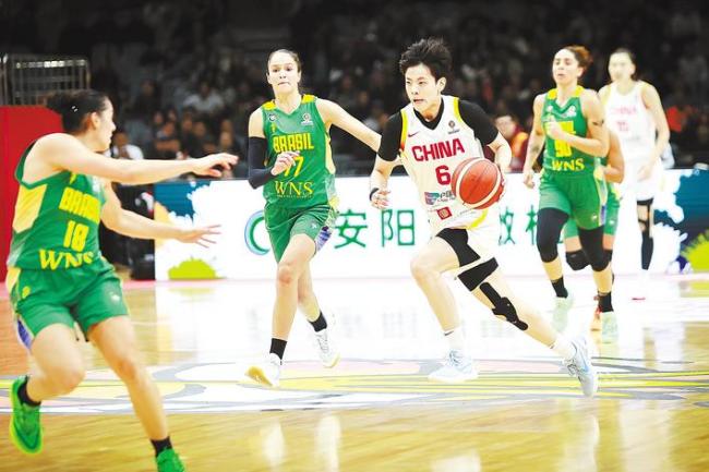 女篮世界杯预选赛武汉赛区收官 中国女篮4胜1负晋级