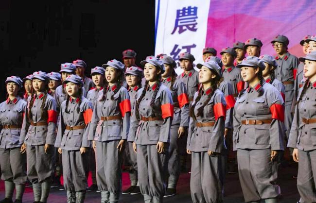 泰州学院举办艺术思政教育 弘扬长征精神铸魂育人