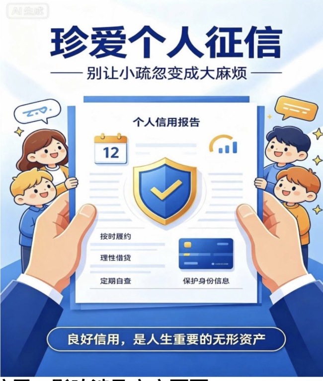 珍爱个人信用 守护您的“经济身份证”