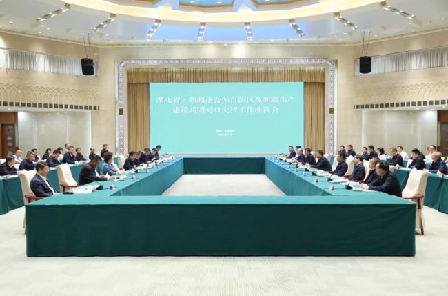 湖北省党政代表团赴新疆学习考察
