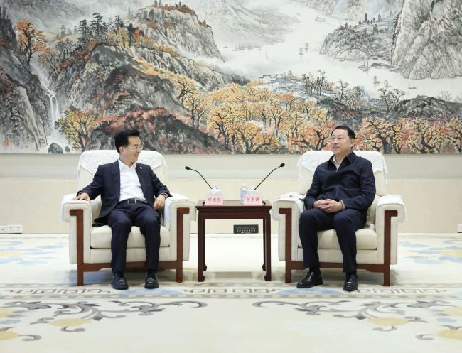 关志鸥会见招商局集团董事长缪建民