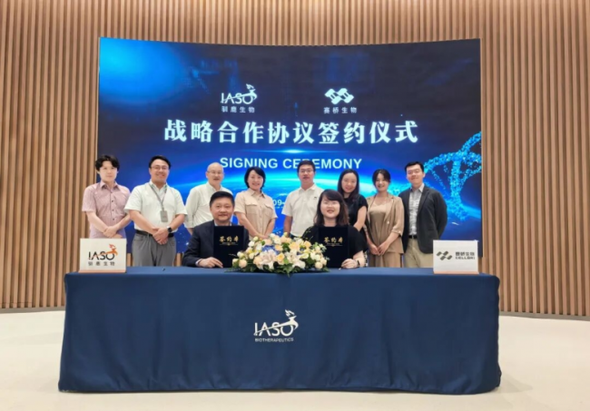驯鹿生物与赛桥生物达成全球战略合作，携手共拓国产细胞治疗一体化出海