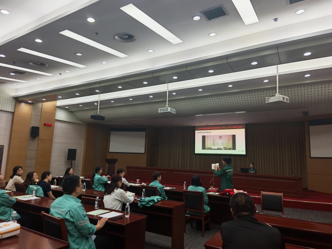 淄博市张店区妇幼保健院走进国家电网总部,普及急救技能守护生命安全