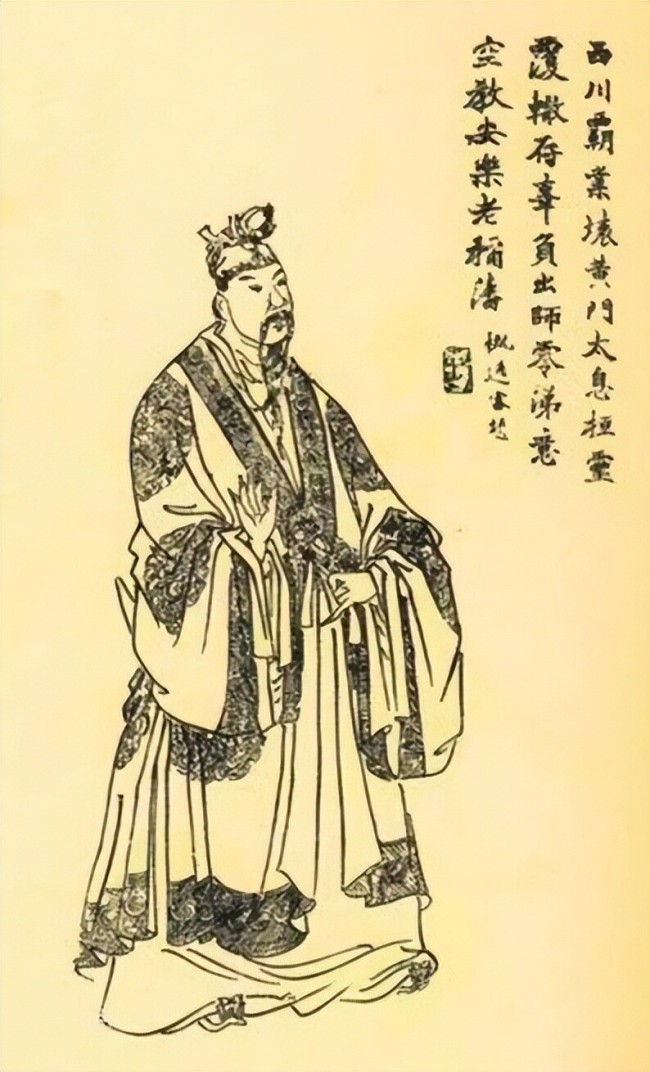 上图_ 刘禅（shàn）（207年－271年），即蜀汉怀帝