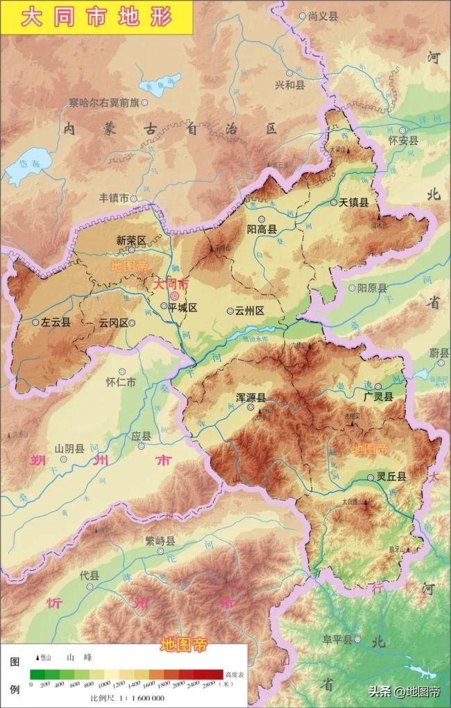 山西省是如何划分晋北、晋中、晋南的？