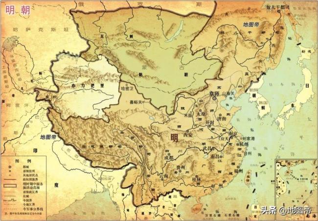 明朝两京十三省，与清朝汉地十八省，有哪些不同？