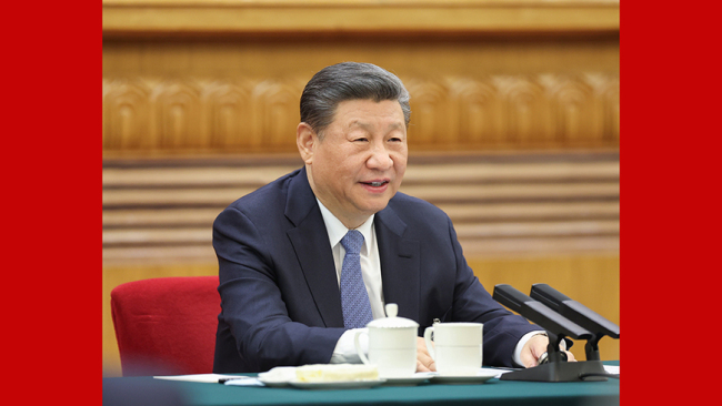 시진핑, 장쑤 대표단 만나 ‘신품질 생산력‘ 강조