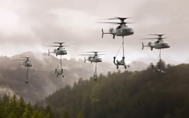 造型科幻的美国“黑鹰”直升机后继者露面，中国的下一代在哪里？