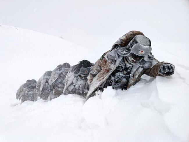 一组雪景照，带你了解边关军人