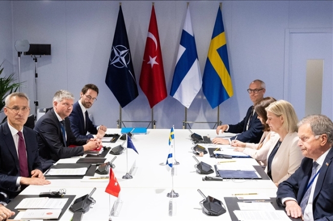 土耳其、芬兰、瑞典与北约代表举行会议讨论瑞典“入约”问题