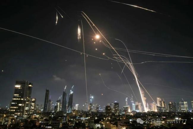 以色列拦截弹转弯180度击中伊朗无人机 中东紧张局势升级