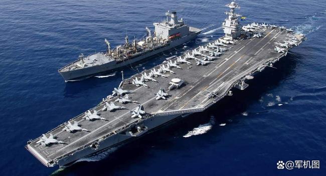 美国航母的三个缺陷 维护长防御弱载机受限