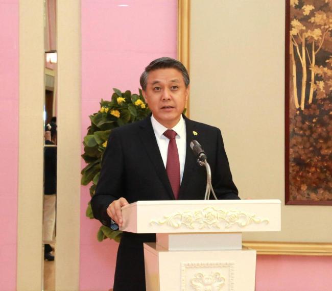 朝方举行宴会欢迎中国上海艺术团 共叙中朝友谊新篇章