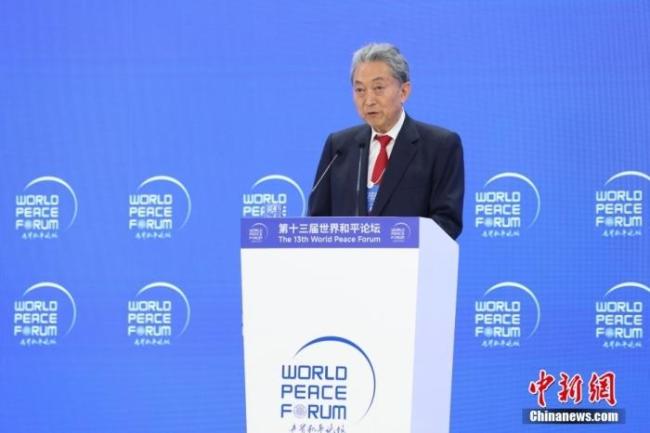 鸠山由纪夫：日不应干涉中国内政 强调台湾问题纯属内政