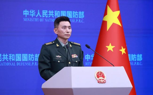 国防部称不必大惊小怪过度解读 军事训练正常进行