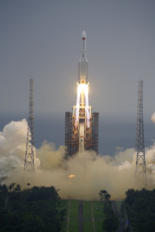 天和核心舱发射成功 中国空间站在轨建造全面展开_军事_中华网