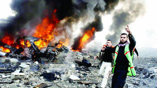 黎巴嫩向以色列发射六枚炮弹以军予以还击