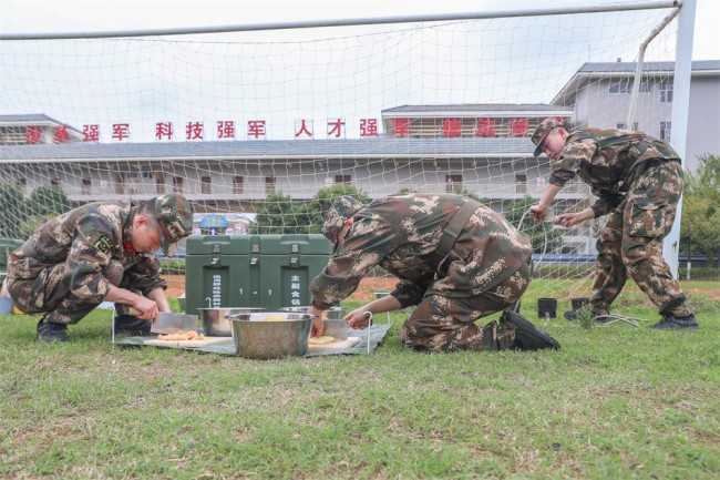 磨砺保障利剑！直击武警南宁支队后勤岗位大练兵