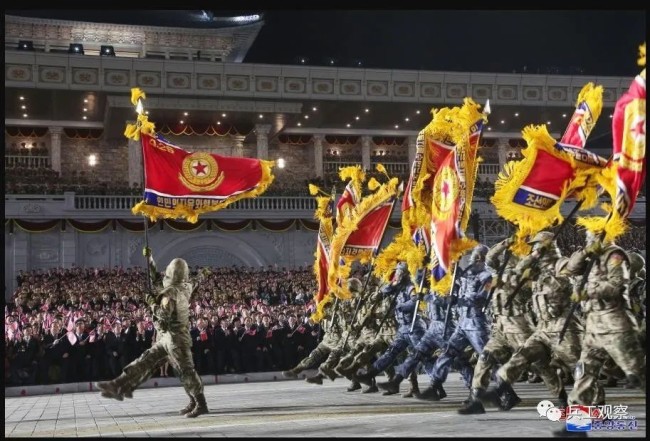 朝鲜建军90周年阅兵图集