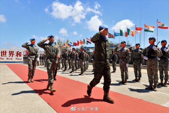 祝贺！中国410名维和官兵获联合国和平勋章