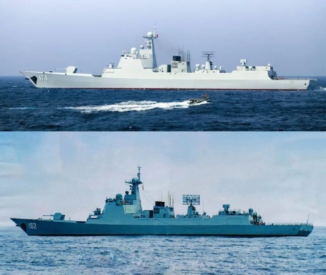 美媒：中国海军正在同时建造至少5艘052D