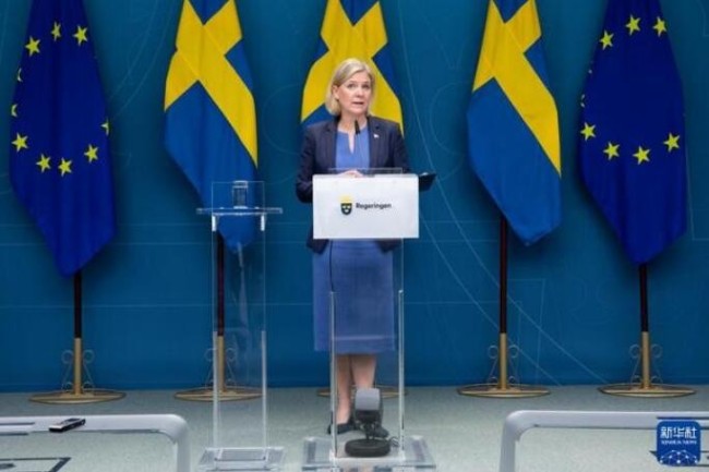 瑞典首相安德松宣布辞职