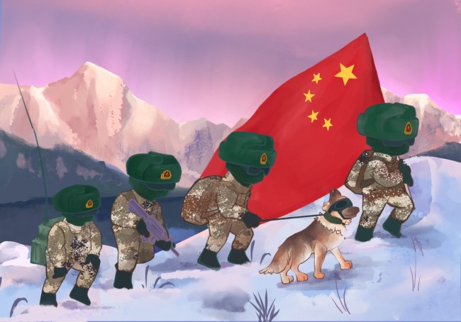 漫画｜有种安全感叫“中国军人”