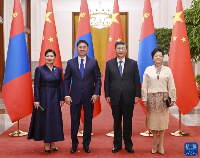 外媒关注蒙古国总统开启访华之旅 此行很可能会加强蒙古国同中国的经济联系