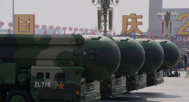 “中国洲际导弹核弹头数量超美国”！！？？