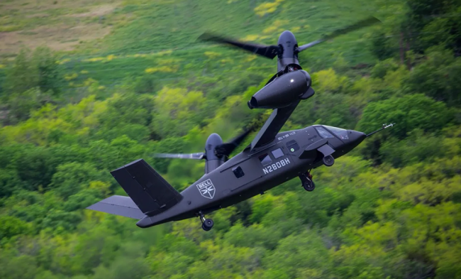 v-280"英勇"倾转旋翼机采用了更先进的固定式发动机短舱设计,安全性