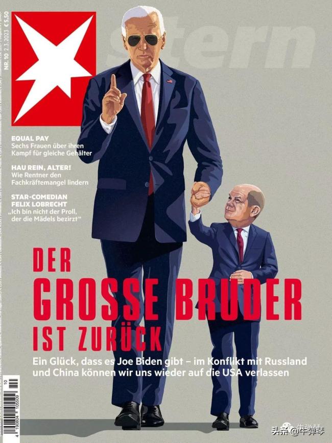 不得不说，这本德国杂志的最新封面绝了