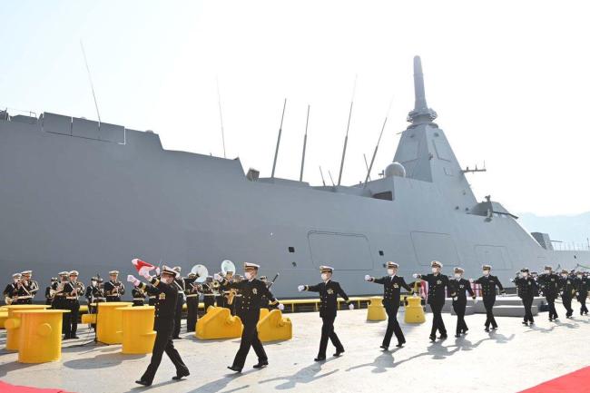 日本第四艘最上级护卫舰服役，目标直至中国！