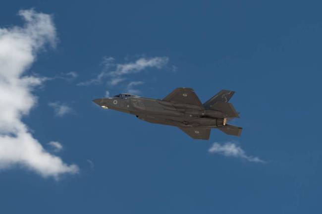 以色列F-35战机首次参加“红旗”军演