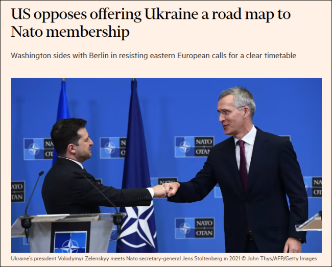 明确乌克兰加入北约“路线图”？美德：不行